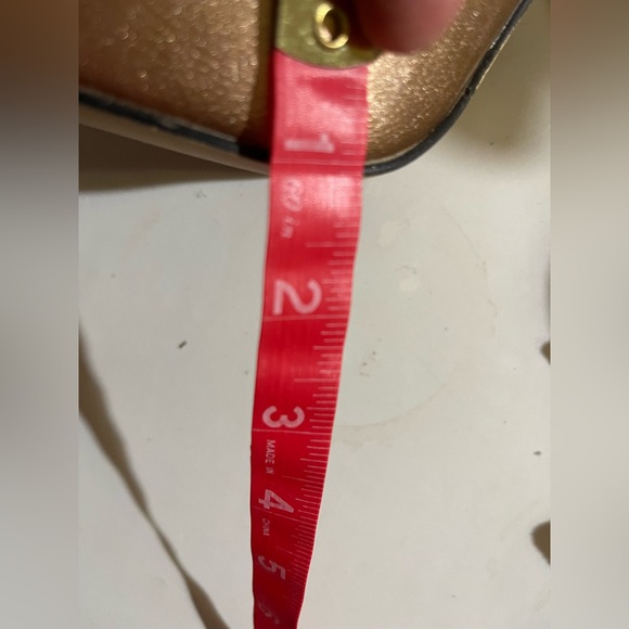 Worn once , Diba gold open toe pumps with 5” heel offset by 1” platform. Size 9 - Picture 6 of 8